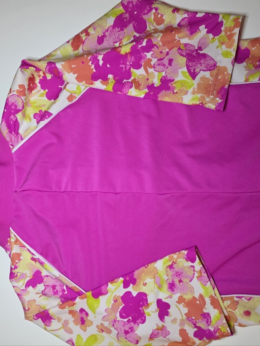 Coolibar Full Swimsuit Girl Sz S Pink - Picture 4 of 6